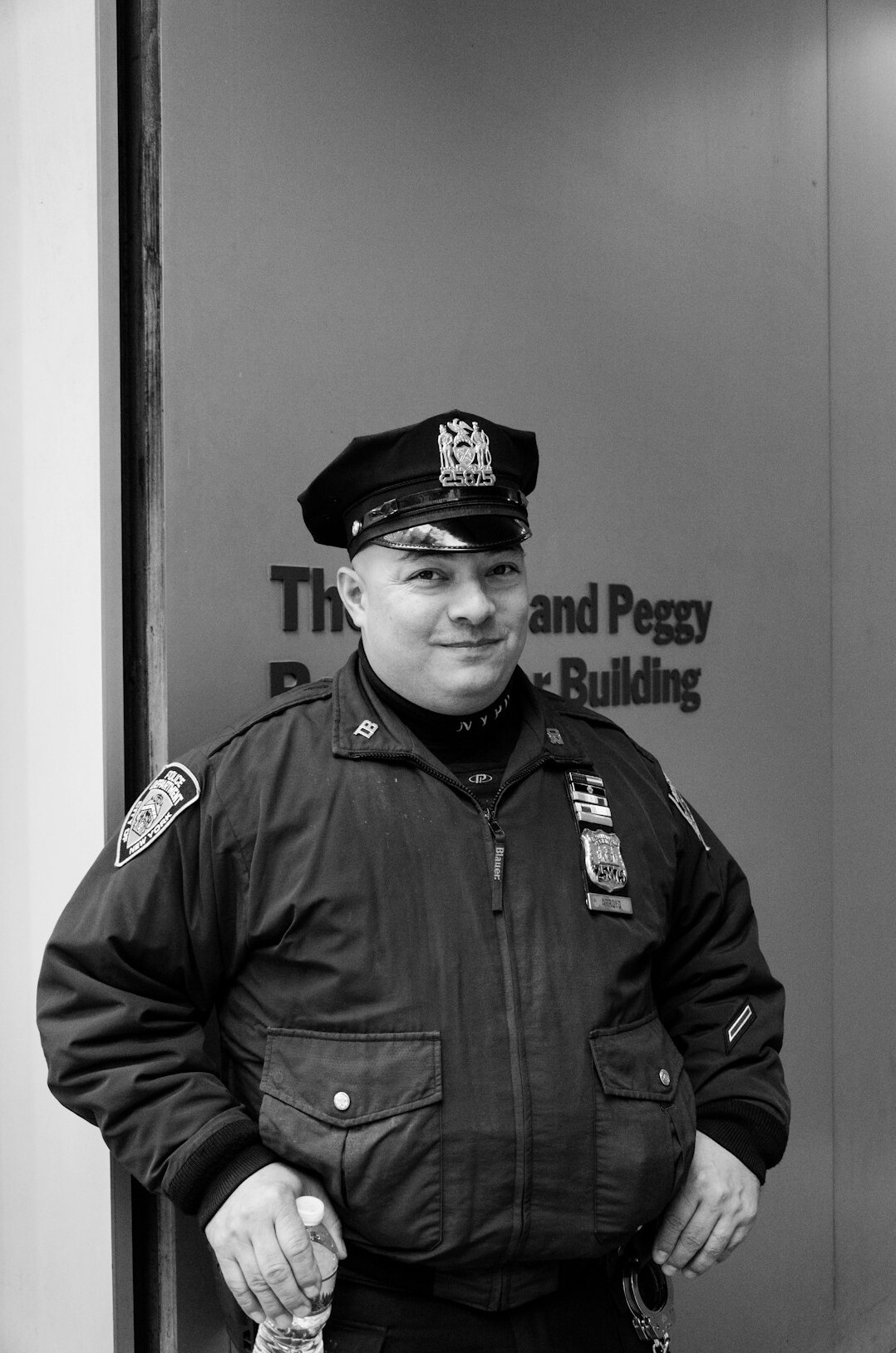 security officer in action